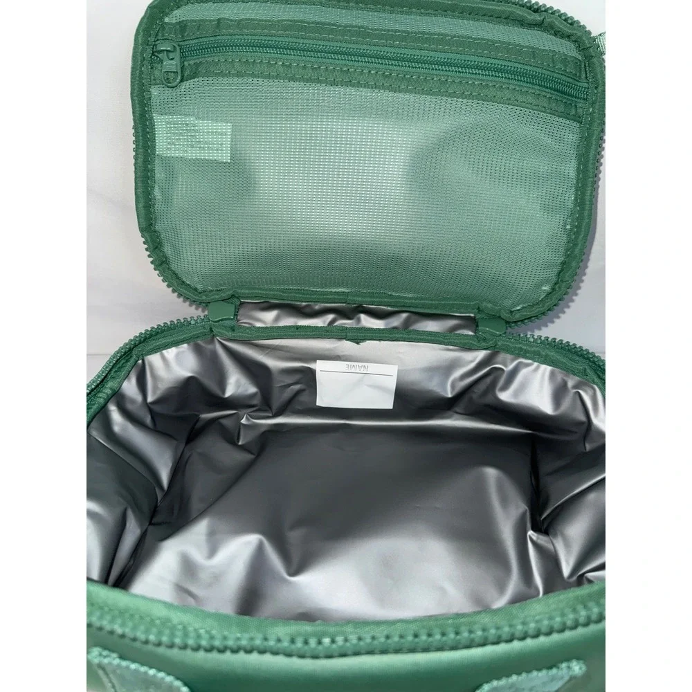 All in Motion Insulated Lunch Kit Sage Green Crossbody Bag New